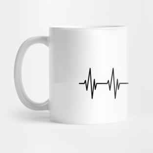 Tennis Heartbeat Mug